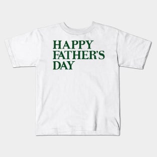 Happy Father's Day Vintage Kids T-Shirt